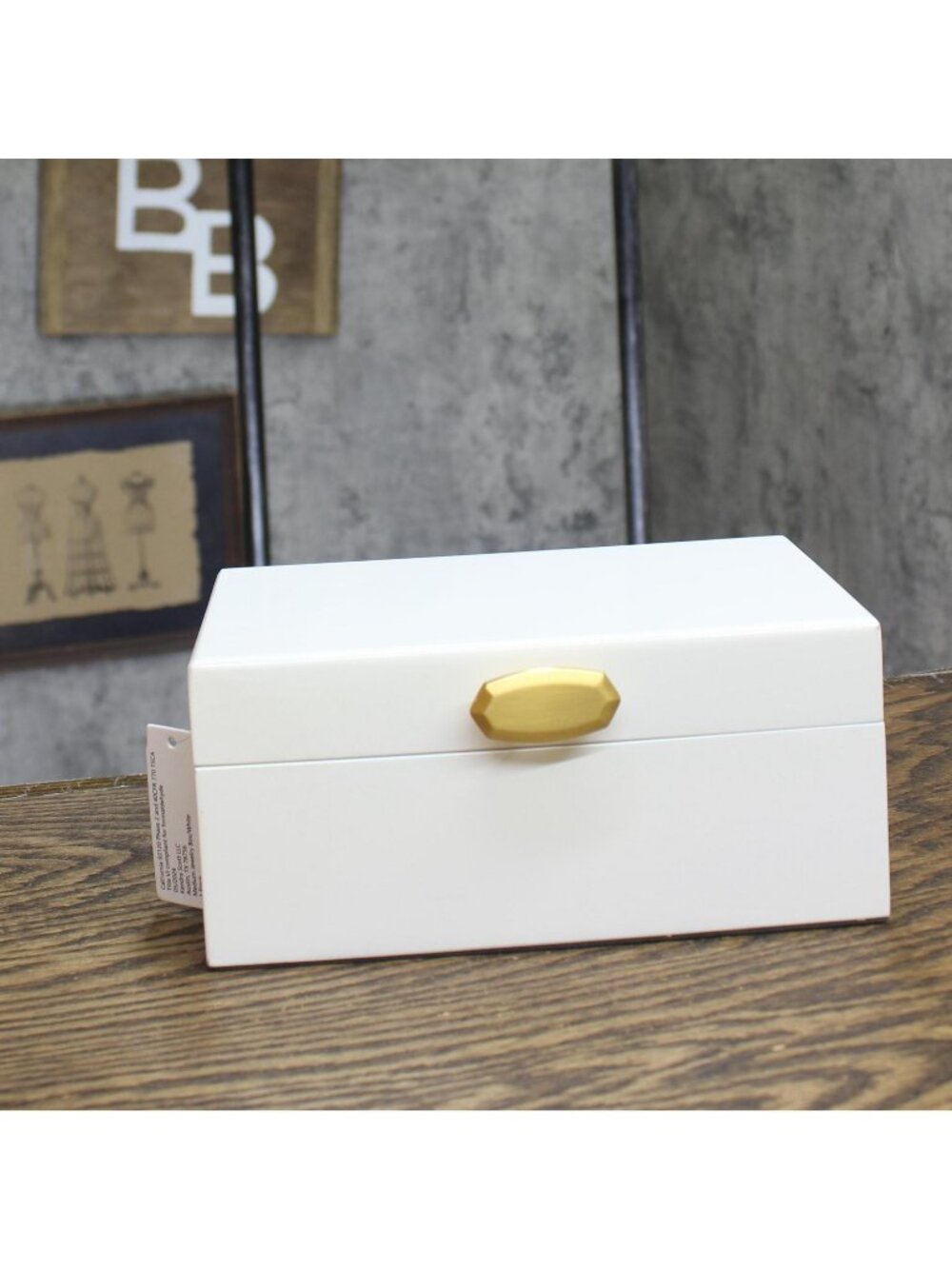 Kendra Scott Jewelry Box Organizer Cube 91839579 White 8" x 5" x 3 1/2"